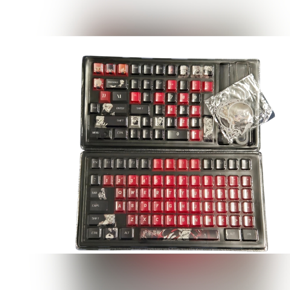 jujutsu kaisen Theme custom keycap Set Gaming Keyboard Anime Key Cap